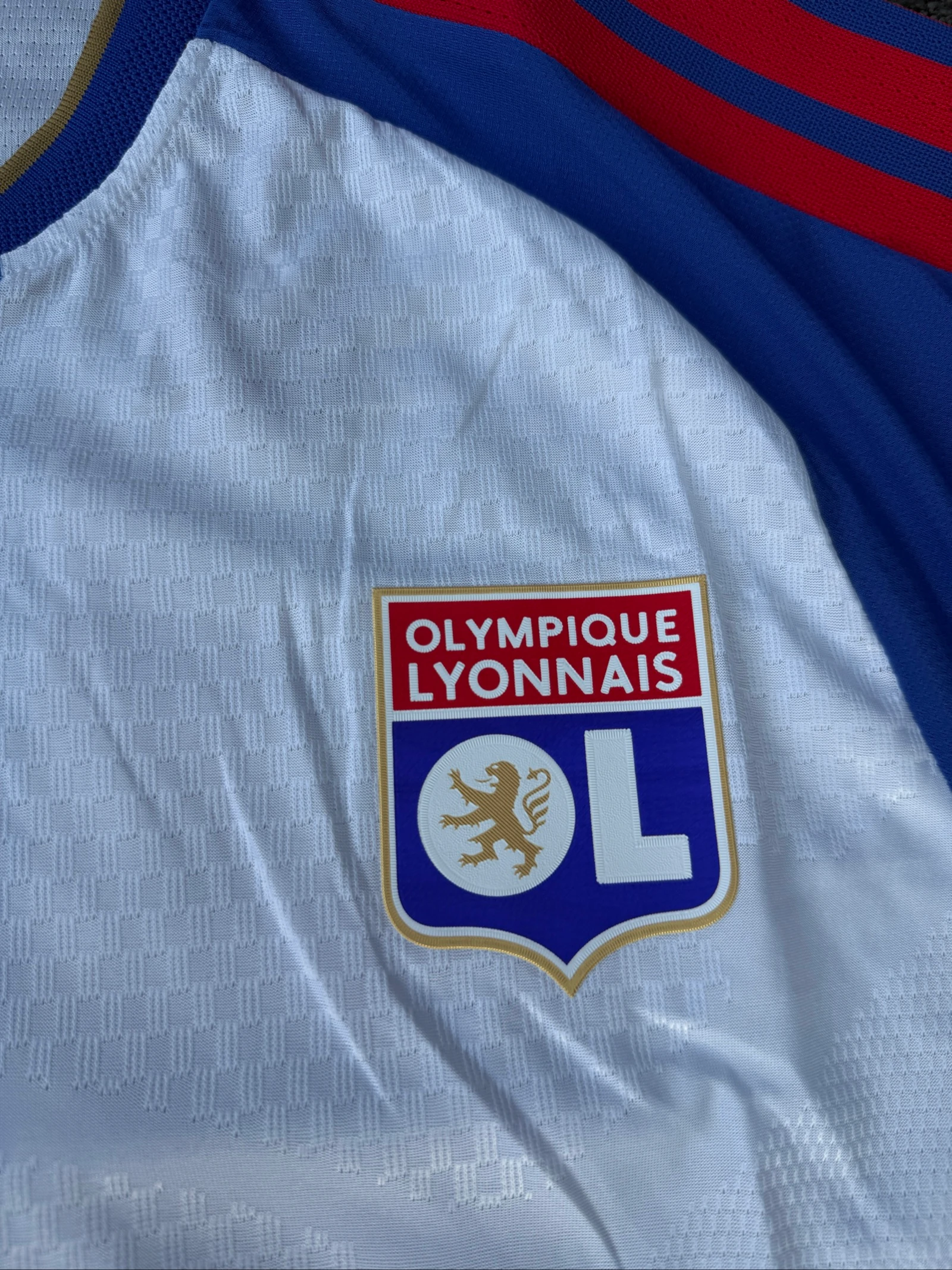 Camiseta de fútbol Olympique Lyonnais Adidas talla 2XL – nueva – photo 4